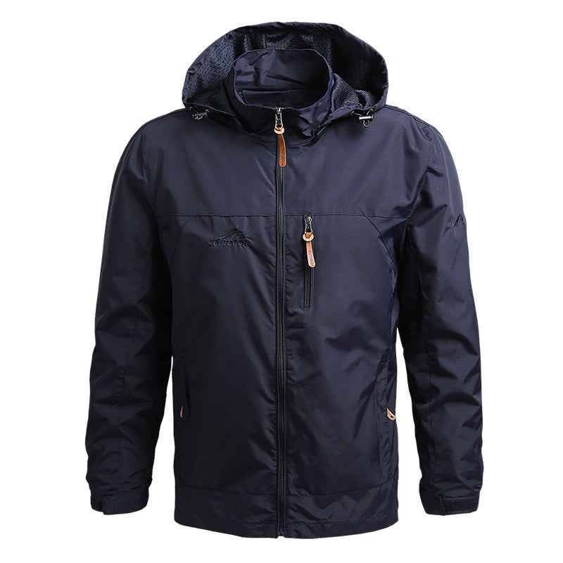 Veste coupe-vent d'alpinisme pour hommes