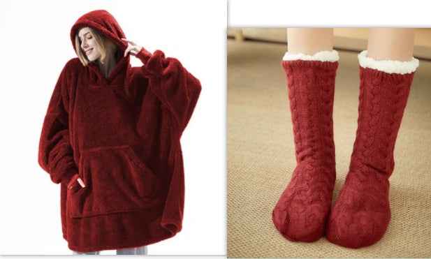Sweat à capuche avec grande poche, pull confortable et ample