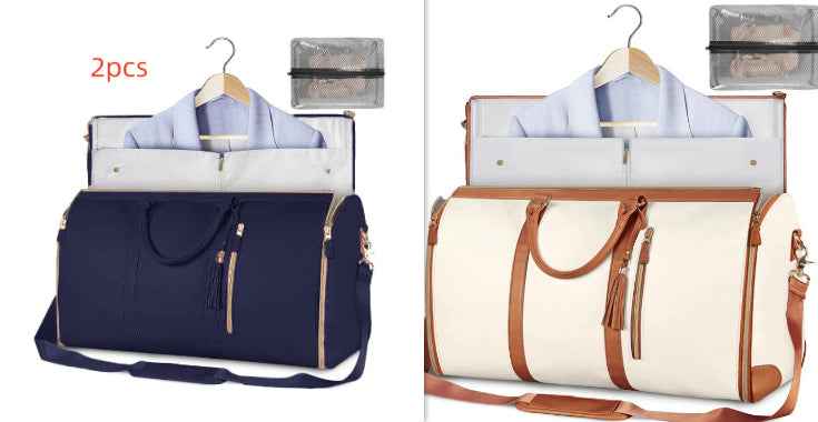 Sac de voyage cabas grande capacité pour femme, sac à vêtements étanche