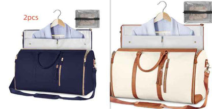 Sac de voyage cabas grande capacité pour femme, sac à vêtements étanche