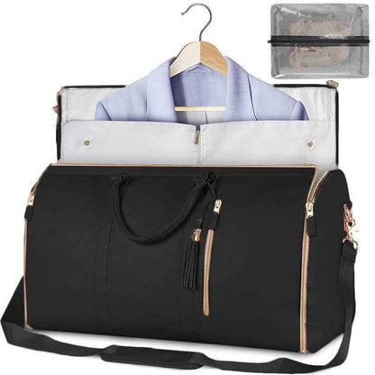 Sac de voyage cabas grande capacité pour femme, sac à vêtements étanche