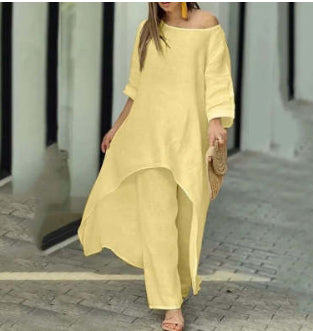 Women's two-piece casual outfit