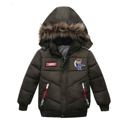 Veste matelassée en coton pour garçons de petite et moyenne taille