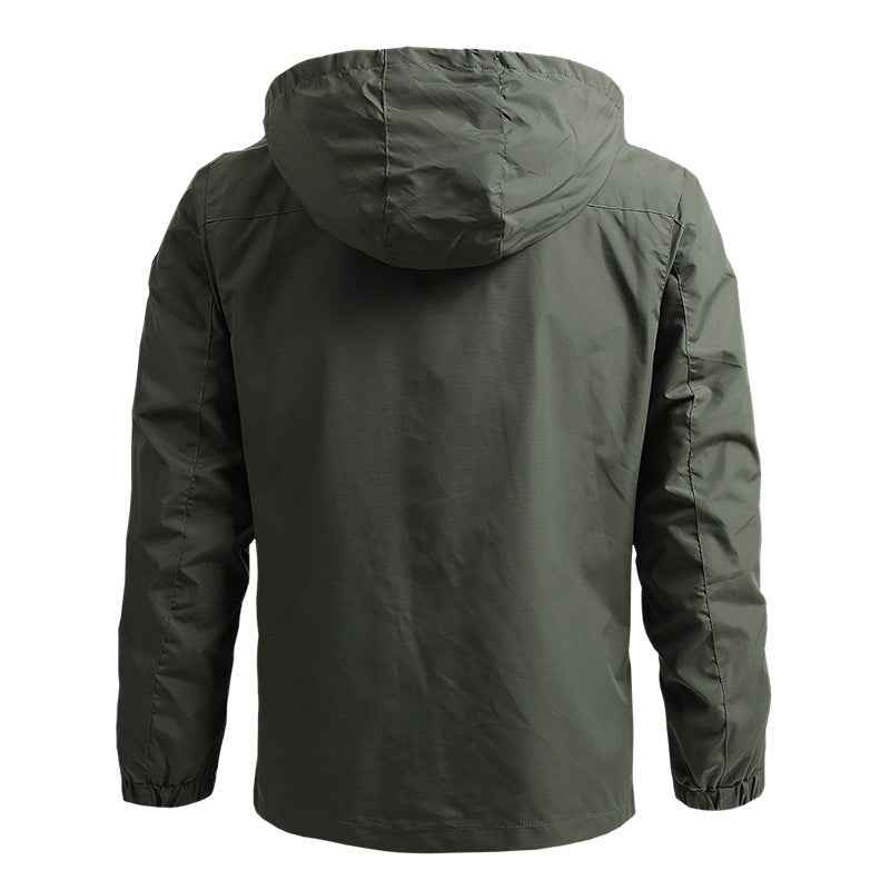Veste coupe-vent d'alpinisme pour hommes