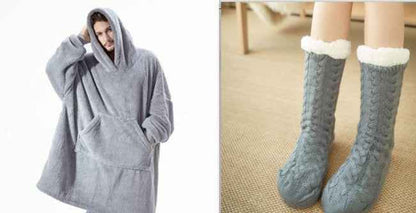 Sweat à capuche avec grande poche, pull confortable et ample