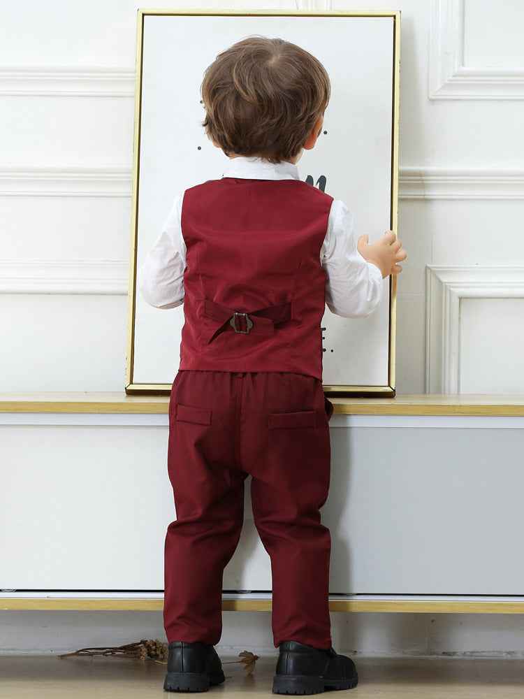 Costume trois pièces pour garçons