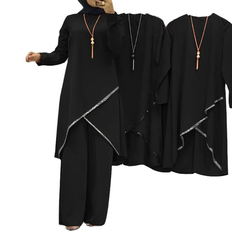 Ensemble Hijab Chemise et Pantalon large