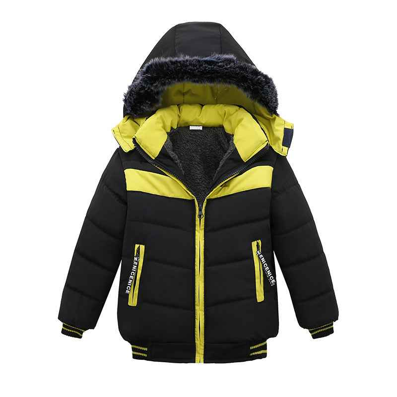 Veste matelassée en coton pour garçons de petite et moyenne taille