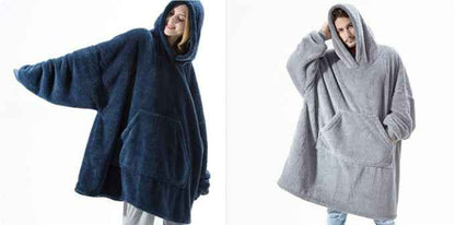 Sweat à capuche avec grande poche, pull confortable et ample