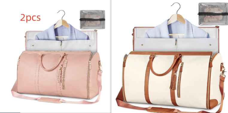 Sac de voyage cabas grande capacité pour femme, sac à vêtements étanche