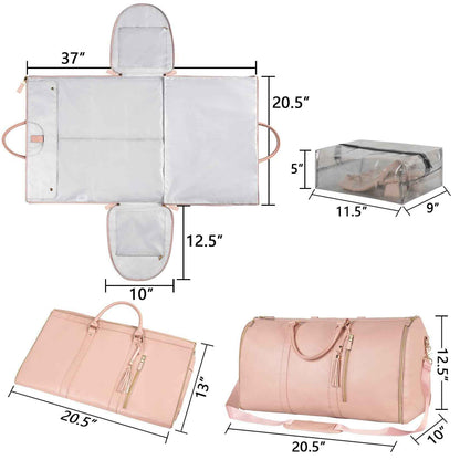 Sac de voyage cabas grande capacité pour femme, sac à vêtements étanche