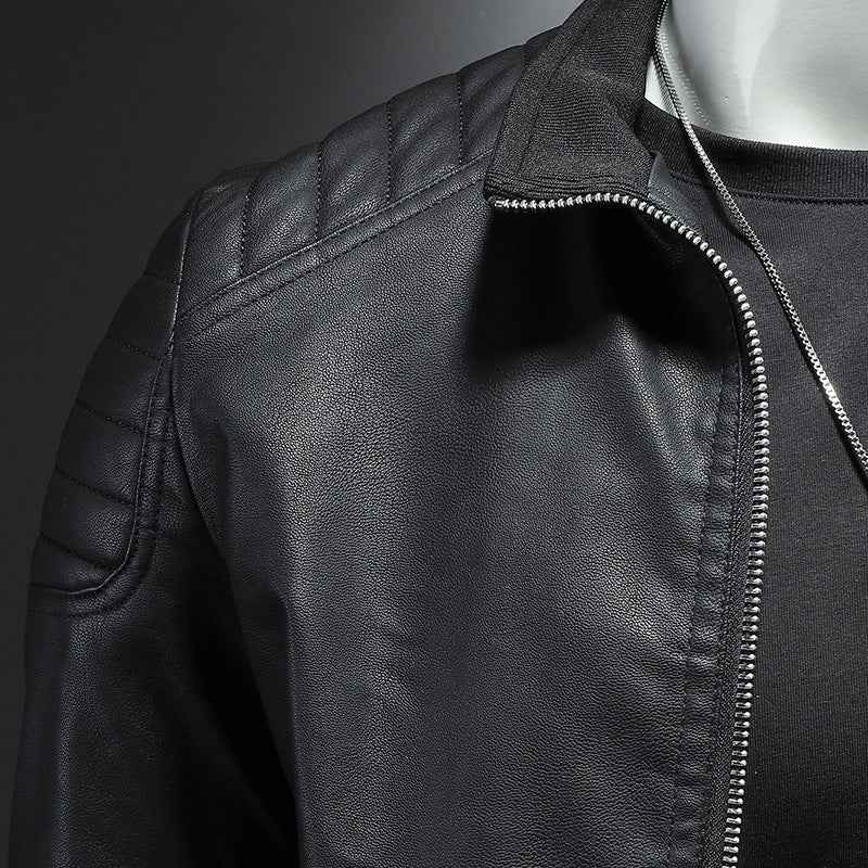 Veste en cuir pour homme