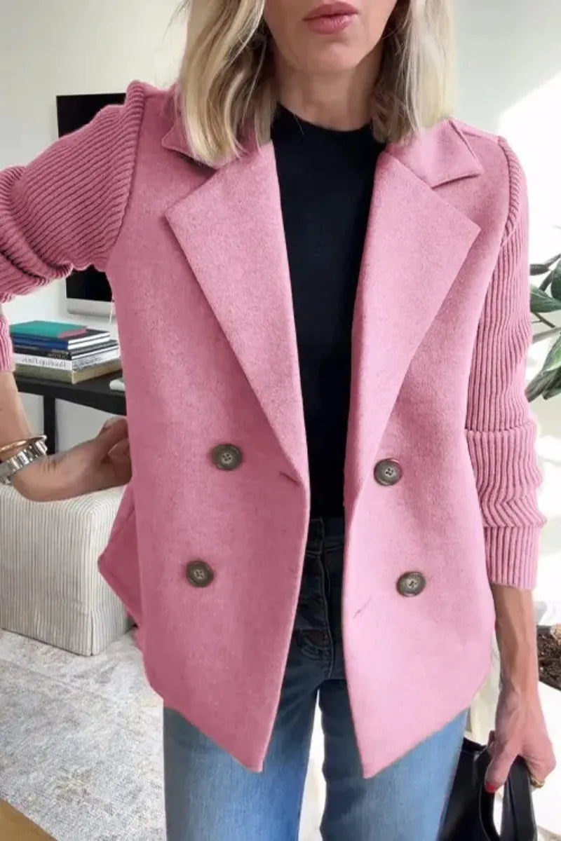 Blazer Femme Élégance Parisienne – Maille & Tailoring