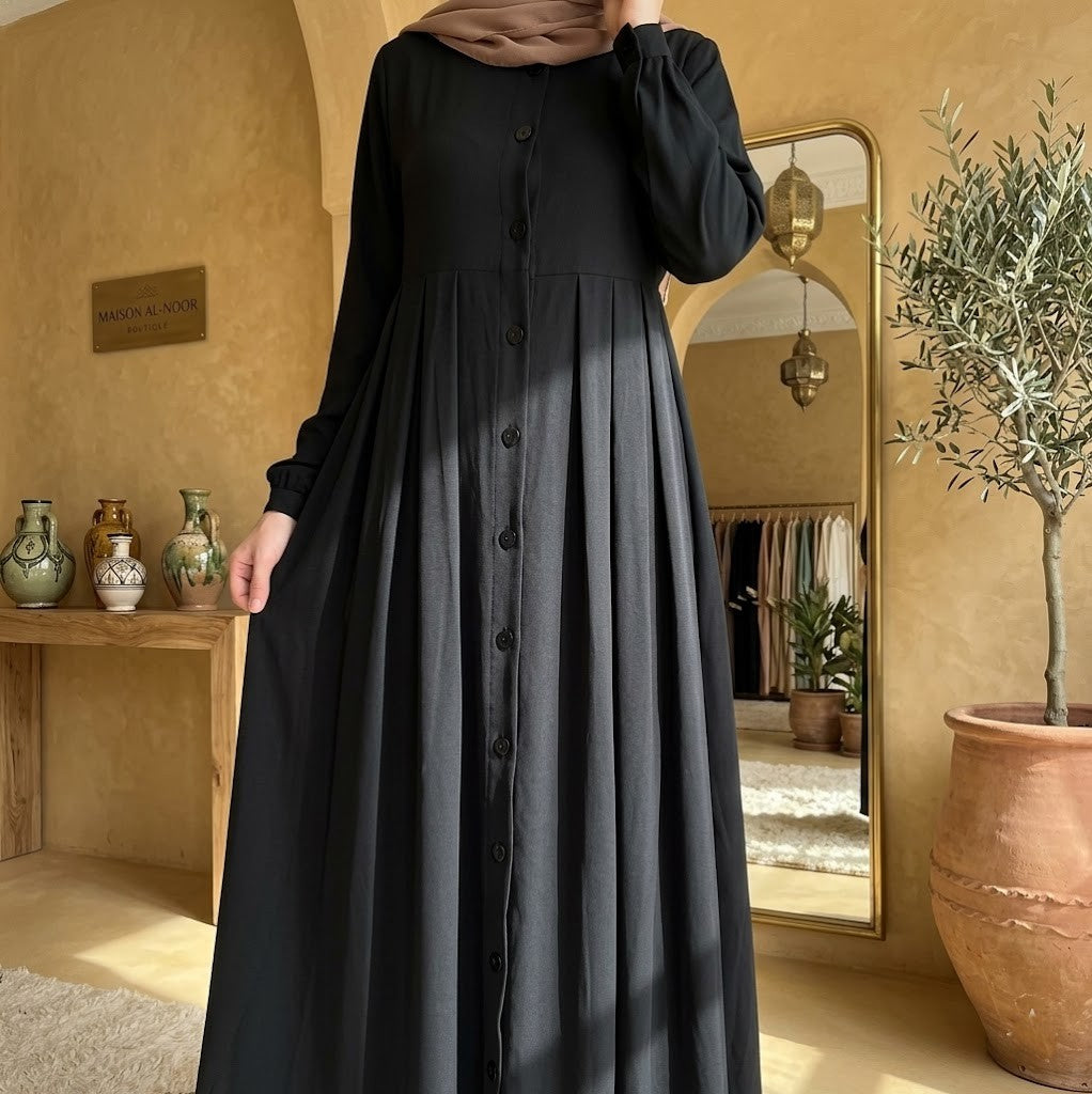 Robe Hijab ample de tempérament pour femmes