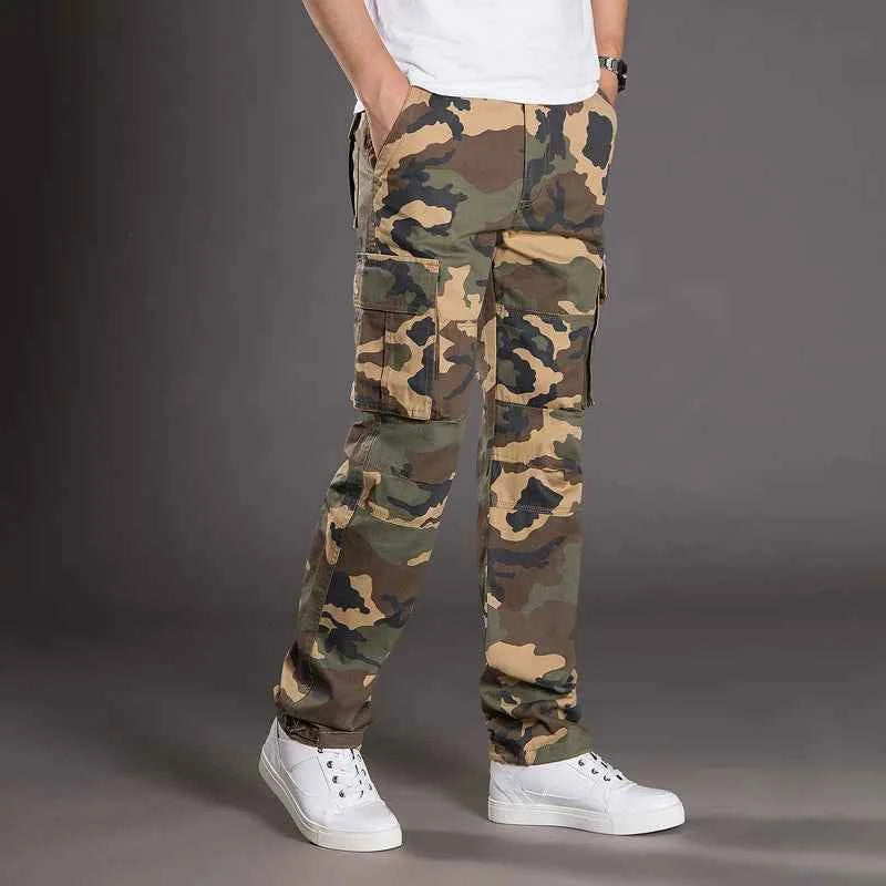 Pantalon pour hommes à poches multiples