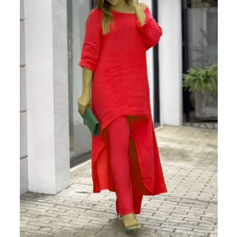 Women's two-piece casual outfit