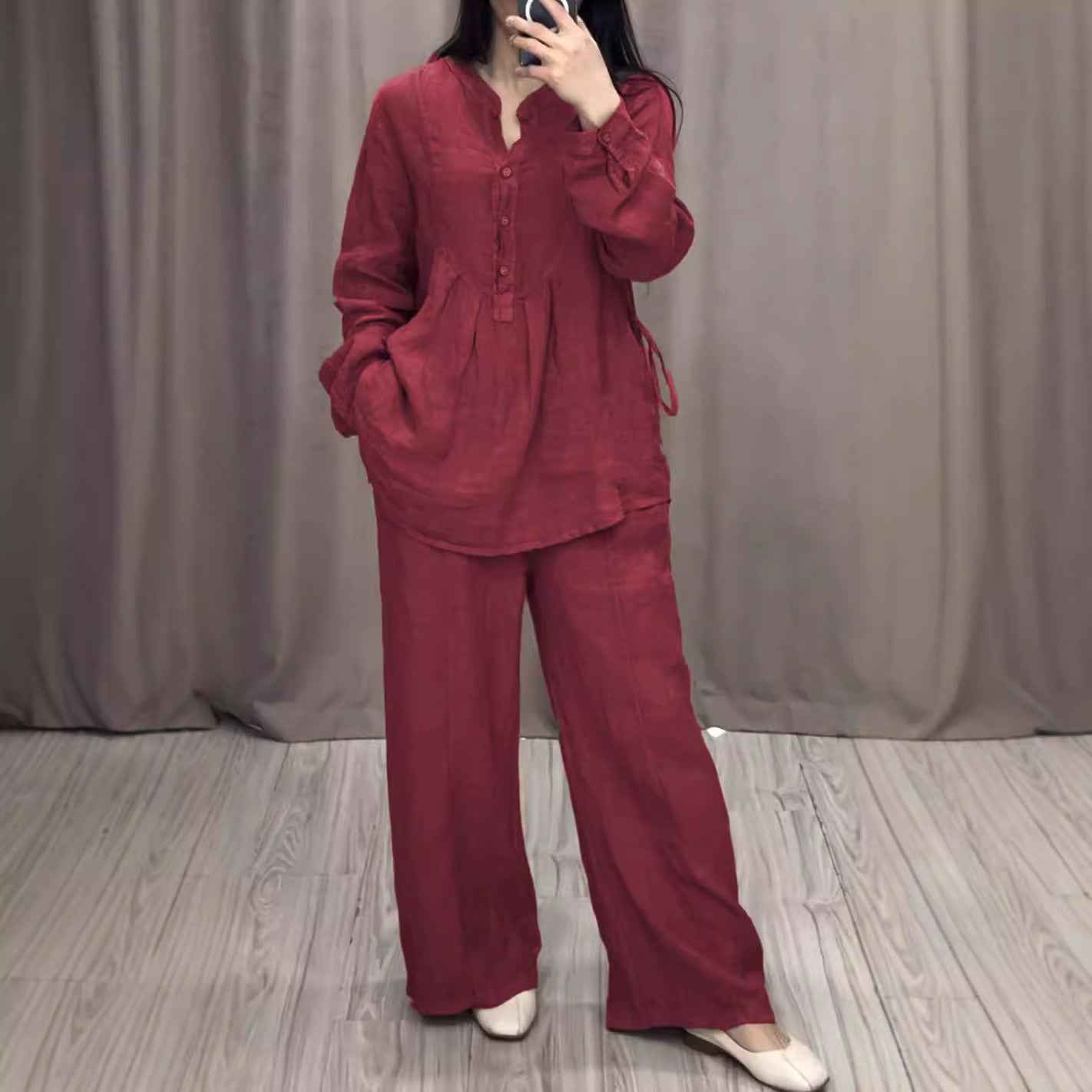 Ensemble confort coton & lin style moderne