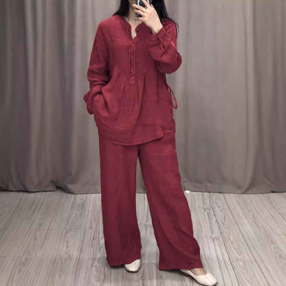 Ensemble confort coton & lin style moderne