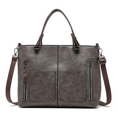 Retro Large-capacity Handbags Simple Crossbody Shoulder Bags For Women