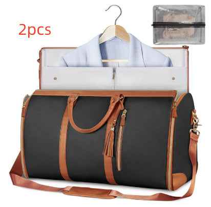 Sac de voyage cabas grande capacité pour femme, sac à vêtements étanche