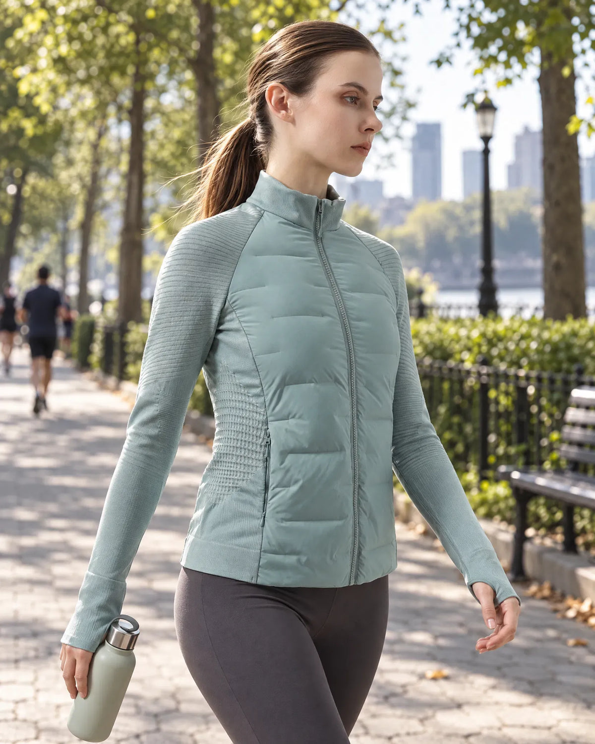 Veste thermique légère ajustée