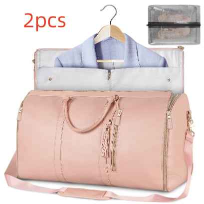 Sac de voyage cabas grande capacité pour femme, sac à vêtements étanche