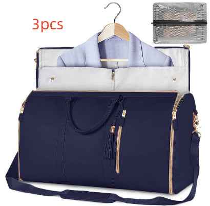 Sac de voyage cabas grande capacité pour femme, sac à vêtements étanche