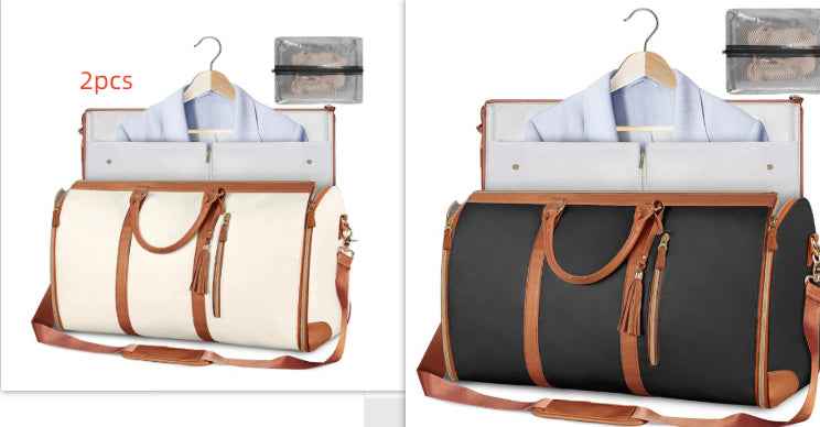 Sac de voyage cabas grande capacité pour femme, sac à vêtements étanche