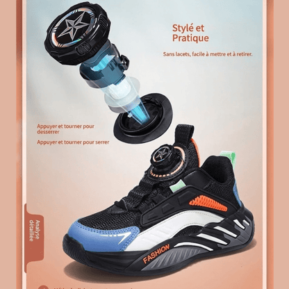 Baskets - Apex Junior : Semelle Souple & Grip Absolu - Oyso - ma