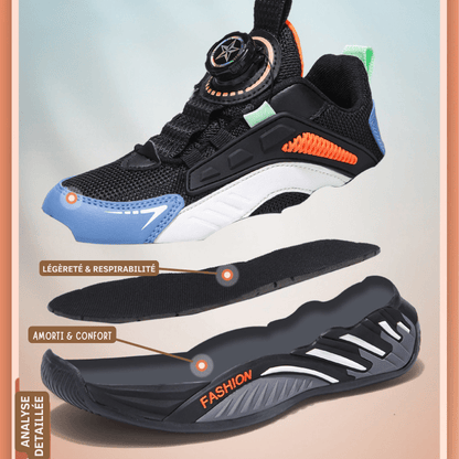 Baskets - Apex Junior : Semelle Souple & Grip Absolu - Oyso - ma