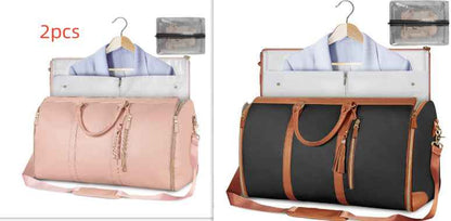 Sac de voyage cabas grande capacité pour femme, sac à vêtements étanche