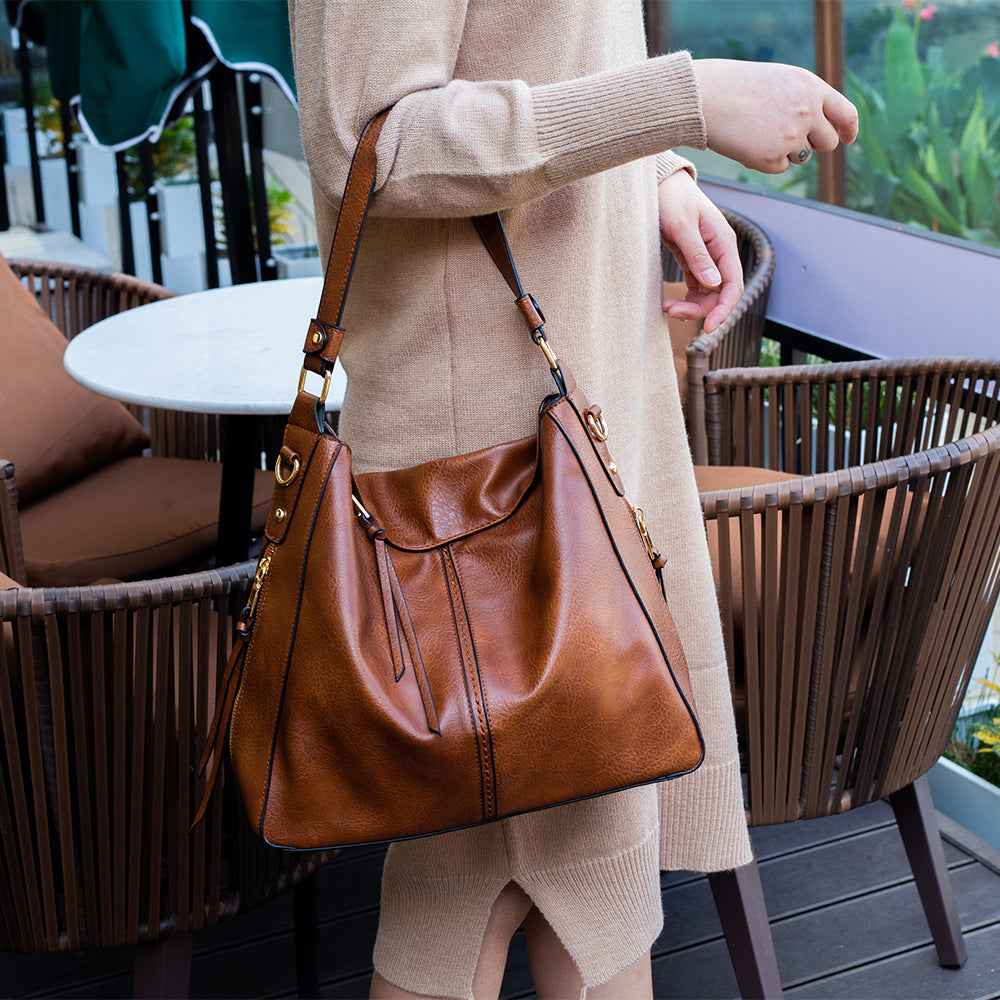 Sac Hobo Femme Grande Capacité – Fourre-Tout Bandoulière Mode