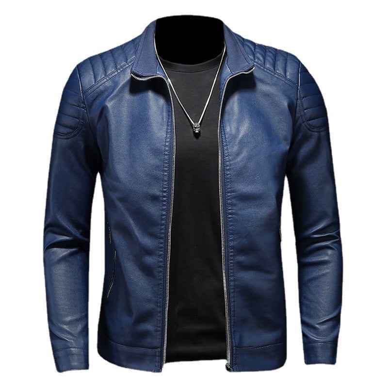 Veste en cuir pour homme