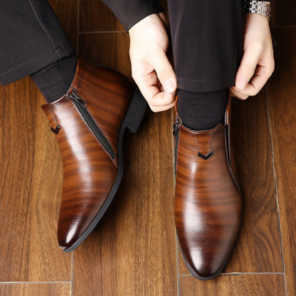 Bottes Cuir Homme Zip Latéral - Oyso - ma