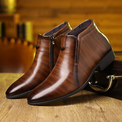 Bottes Cuir Homme Zip Latéral - Oyso - ma
