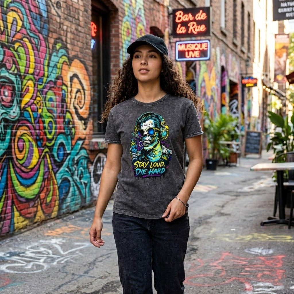 T-shirt Skull DJ Ultra Tendance – Style Urbain