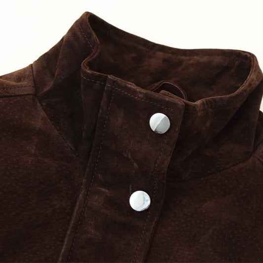 Veste en daim pour femmes