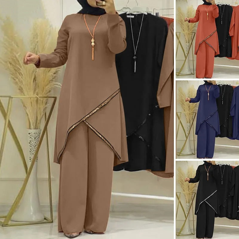 Ensemble Hijab Chemise et Pantalon large