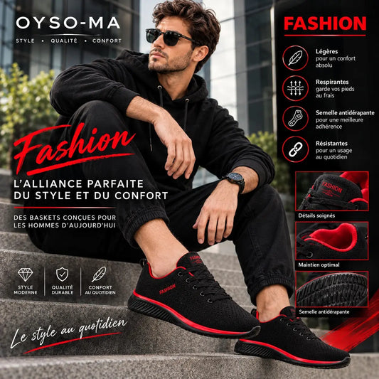 Baskets Running Respirantes en Maille
