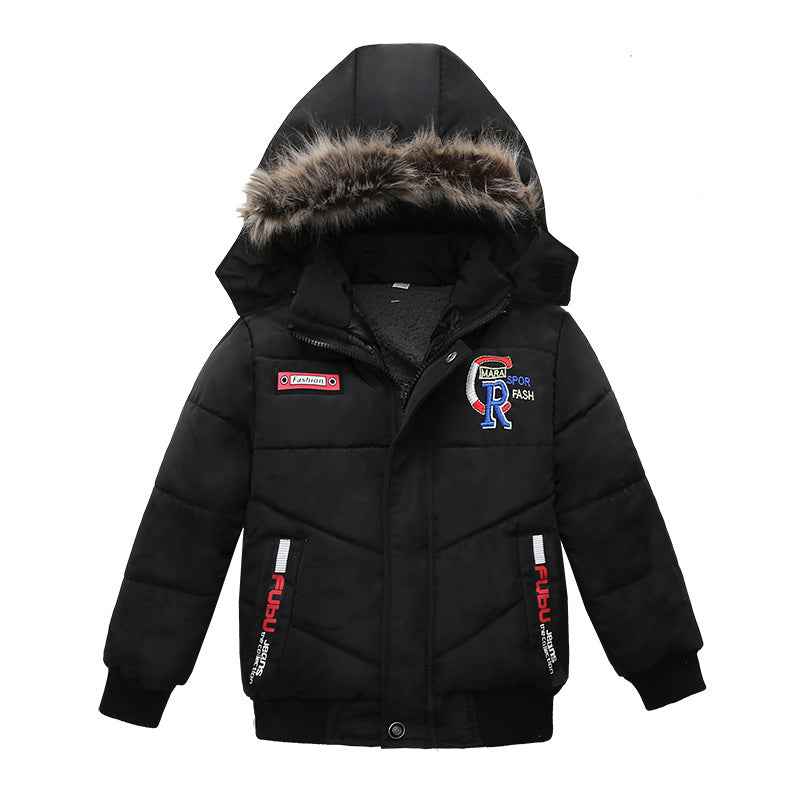 Veste matelassée en coton pour garçons de petite et moyenne taille