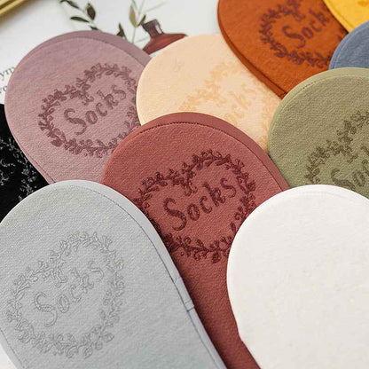 Chaussettes en soie glacée pour femmes , fond en coton fin - Oyso - ma
