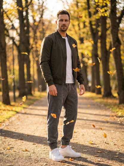 Pantalon Cargo en Velours Côtelé Premium