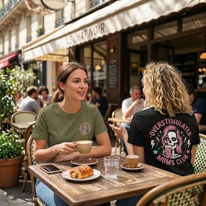 T-shirt Décontracté pour Femme - Moms Club