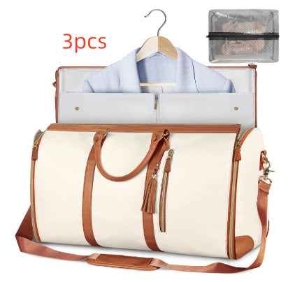 Sac de voyage cabas grande capacité pour femme, sac à vêtements étanche