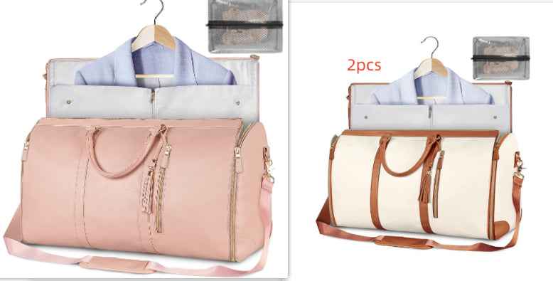 Sac de voyage cabas grande capacité pour femme, sac à vêtements étanche