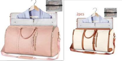 Sac de voyage cabas grande capacité pour femme, sac à vêtements étanche