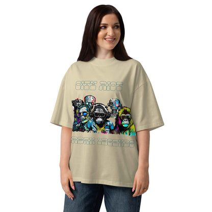 T-shirt col montant écologique unisexe