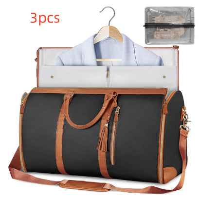 Sac de voyage cabas grande capacité pour femme, sac à vêtements étanche