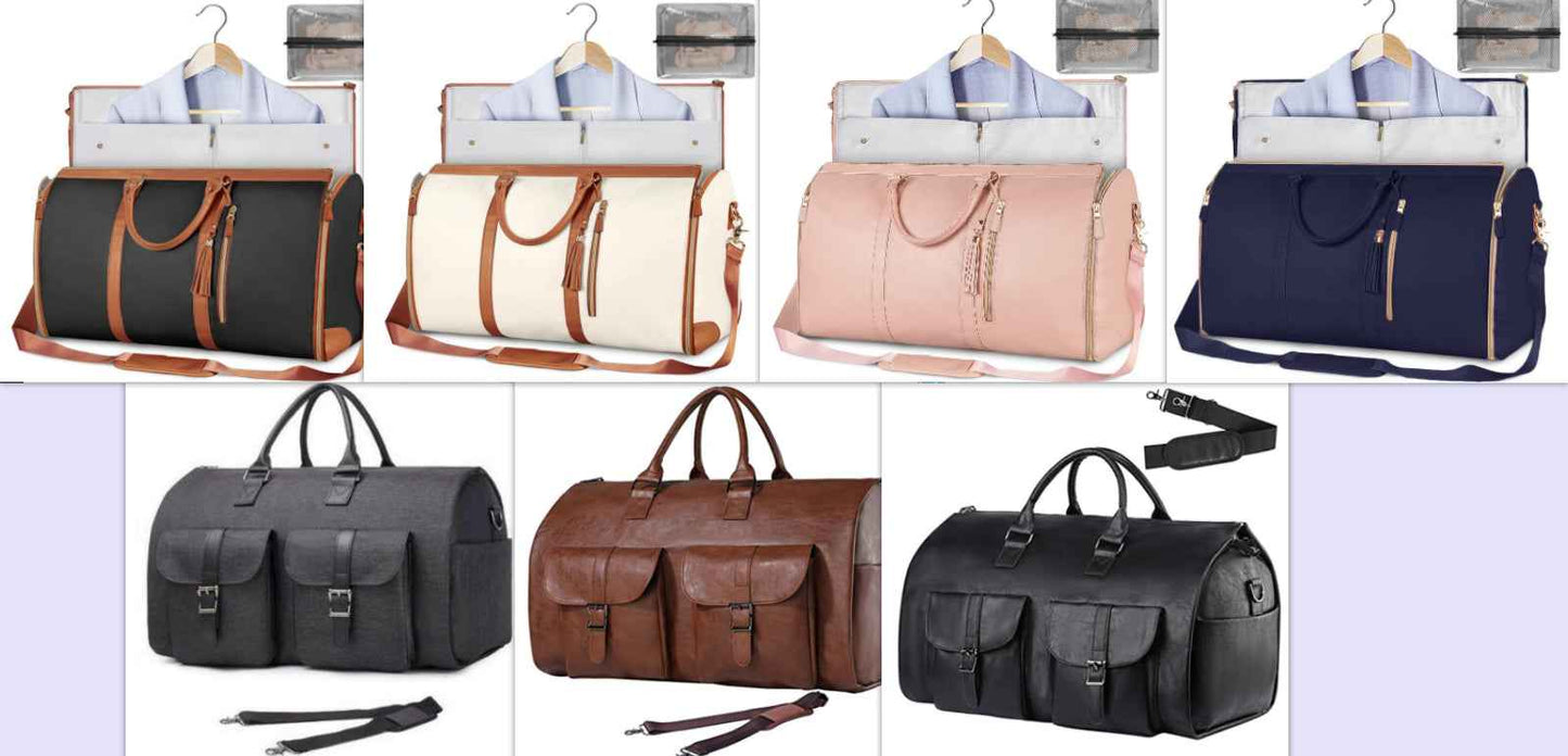 Sac de voyage cabas grande capacité pour femme, sac à vêtements étanche