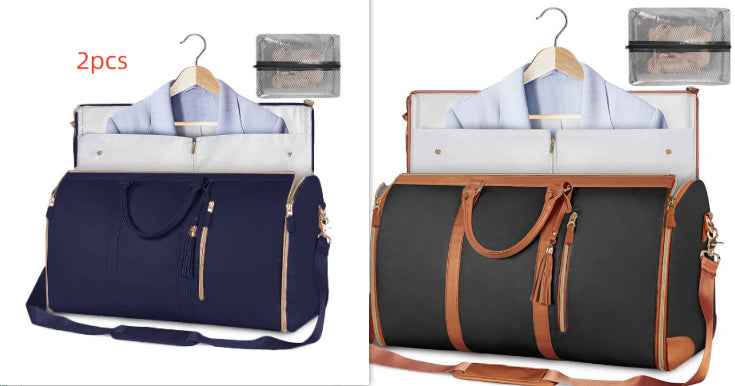 Sac de voyage cabas grande capacité pour femme, sac à vêtements étanche